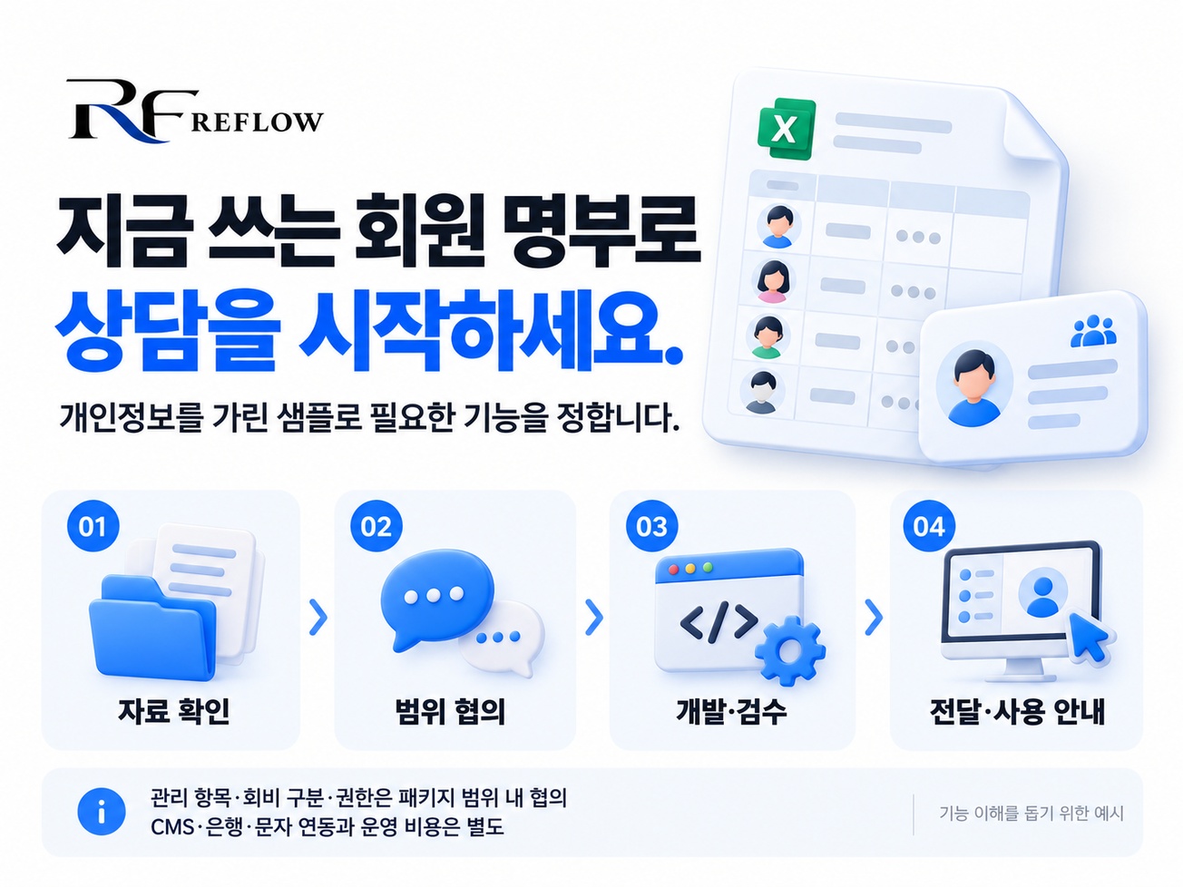회원·회비 관리 프로그램 상세 설명 4